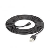  imagen de Cable USB 2.0 a MicroUSB 3 Metros Negro 91215