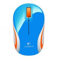  imagen de Logitech Ratón Mini M187 Inalámbrico Azul 110527