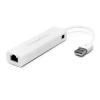 Adaptador USB a Ethernet con HUB 3x USB 90155 pequeño