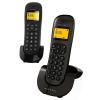 Alcatel C250 Duo Teléfono Inalámbrico Dect Negro 82006 pequeño