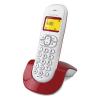 Alcatel C250 Teléfono Inalámbrico Dect Rojo 97476 pequeño