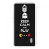 BeCool Funda Gel Keep Calm Come Cocos para Huawei Y625 - Accesorio 39194 pequeño