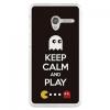 BeCool Funda Gel Keep Calm Come Cocos para OneTouch Pop 3.5 39195 pequeño