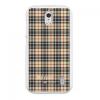 BeCool Funda Gel Tartan Square Beige para Huawei Y625 - Accesorio 39205 pequeño