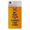 BeCool Funda Keep Calm Caña para Bq Aquaris M5.5 39212 pequeño