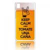 BeCool Funda Keep Calm Caña para Bq Aquaris E5 25369 pequeño