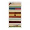 BeCool Funda Patchwork Wood para Huawei G Play Mini 39221 pequeño