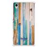 BeCool Funda Seaside Wood para Sony Xperia M4 Aqua - Accesorio 72538 pequeño