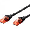 Cable de Red UTP RJ45 Cat 6e 25cm Negro - Cable de red 18553 pequeño