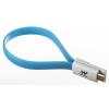 CABLE PLANO MAGNETICO NETWAY MICRO USB B - USB AZUL 109361 pequeño