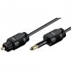 Cable Toslink MicroConnect miniToslink a Toslink M-M 2m 123050 pequeño