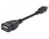 Cable USB OTG Mini USB Macho - USB Hembra 91244 pequeño