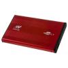 CAJA EXTERNA HDD 2.5" NETWAY SATA USB 2.0 ALUMINIO ROJA 109839 pequeño