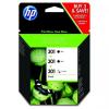 HP 301 Pack 3 Cartuchos de Tinta Original 2 x Negra + Tricolor 112804 pequeño