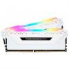 Corsair Vengeance RGB Pro DDR4 3600 PC4 28800 16GB 2x8GB CL18 Blanco 126580 pequeño