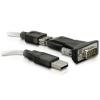 Delock Adaptador USB 2.0 - Serie DB9 con cable 131042 pequeño