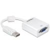 DELOCK Aptador Displayport Macho a VGA Hembra 131079 pequeño