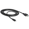 DELOCK Cable MHL macho-High Speed HDMI macho 2mt 118045 pequeño