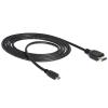 DELOCK Cable MHL macho-High Speed HDMI macho 2mt 118087 pequeño