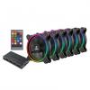 Enermax T.B. RGB Ventilador 120mm x6 LED RGB con Controlador 126752 pequeño