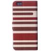 Funda Flip Stripe Marrón para iPhone 6 72867 pequeño