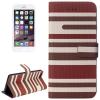 Funda Flip Stripe Marrón para iPhone 6 72866 pequeño