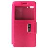 Funda Libro View Cover Rosa para Bq Aquaris E5 4G 101084 pequeño