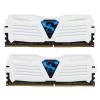 Geil Super Luce DDR4 2400 PC4-19200 16GB 2x8GB CL15 Blanco LED Blanco 83933 pequeño