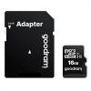 Goodram M1AA Micro SD C10 16GB c/adap 130860 pequeño