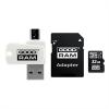 Goodram Micro SD Clase 10 32GB Adapt + Lector Tarj 130862 pequeño