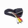 Iggual Cable 3xRCA Eurocon. SCART Bidirecc. 1.8Mts 108476 pequeño