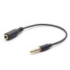 Iggual Cable Audio EXT.JACK 3.5 mm 4pin 18cm Negro 123720 pequeño