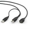 Iggual Cable ExtensiÃ³n Doble USB(M)-USB(H) 0.9 Mts 108184 pequeño