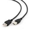 Iggual Cable USB 2.0 TIPO A/M-A/H Negro 4,5 Metros 108534 pequeño