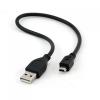 Iggual CABLE USB 2.0 A/M-B/M MINI USB 5PIN 0,3M 63011 pequeño