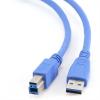 Iggual Cable USB 3.0A(M) a USB 3.0B(M) 1.8Mts Azul 129038 pequeño