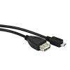 Iggual CABLE USB2.0 OTG MICRO B/M-A/H Negro 15cm 115727 pequeño