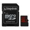 MEMORIA 32 GB MICRO SDHC KINGSTON CLASE 3 + ADAPTADOR SD 92677 pequeño