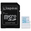 Kingston MicroSD Action Camera 16GB Clase 10 UHS-I U3 + Adaptador 92686 pequeño
