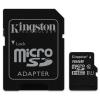 Kingston microSDHC 16GB Clase 10 UHS-I + Adaptador 63725 pequeño