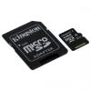 Kingston microSDXC 64GB Clase 10 UHS-I + Adaptador 113276 pequeño