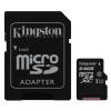 Kingston microSDXC 64GB Clase 10 UHS-I + Adaptador 67850 pequeño