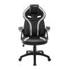 Mars Gaming Silla MGC118 Negra/Blanca GAS-LIFT CL4 117410 pequeño