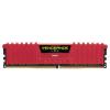 MEMORIA KIT 8 GB (2X4 GB) DDR4 PC 3000 CORSAIR LPX VENGEANCE RED HEAT SPREADER 110432 pequeño