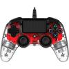 Nacon Compact Controller Wired para PS4 Iluminado Rojo 117293 pequeño