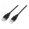 Nanocable Cable Prolongador USB 2.0 Tipo A Macho/Hembra 1m 123074 pequeño