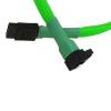 Nanoxia Cable SATA3 6Gb/s 45cm Acodado Verde 69040 pequeño