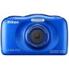 Nikon CoolPix S33 13.2MP Azul + Mochila 96273 pequeño