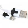 OMEGA Cable Lightning USB iphone/ipad mini blanco 63074 pequeño