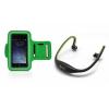 Pack Brazalete y Auriculares Deportivos Bluetooth Verde 116479 pequeño